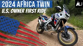 FIRST LOOK!! - 2024 American Honda Africa Twin (REAL OWNER)