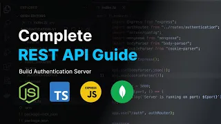 Complete Guide to Build REST APIs for Authentication from Scratch using Nodejs