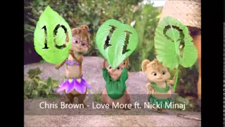 Chris Brown - Love More ft. Nicki Minaj  (Version Chipmunks)