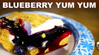 Blueberry yum yum | easy no-bake dessert