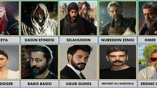 Kudüs Fatihi Selahaddin Eyyubi All Casts Real Names and Pictures