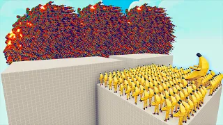 100x BANANA CAT + 1x GIANT vs EVERY GOD - Totally Accurate Battle Simulator TABS