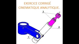 Exercice corrigé cinématique analytique