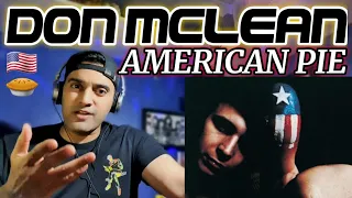 TEARY EYED | Don McLean | American Pie (Lyrics) | First Time Reaction | EMOTIONAL