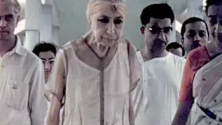 The Mother inaugurating Her Room at the New Horizon Sugar Mills  on 14 May 1961