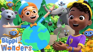 Blippi & Meekah's Earth Day Song! | Blippi Wonders Educational Videos for Kids