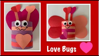 Love Bug Craft for Kids - Perfect for Valentine's Day!