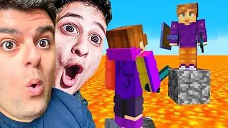 Minecraft მაგრამ ყოველ წამს ლავა იზრდება! #2