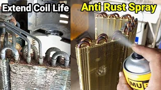 split ac cooling coil protection|how to increase life of split ac cooling coil|cooling coil safety