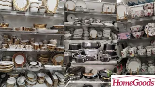 HUGE HOMEGOODS STORE WALKTHROUGH | NEW  DINNERWARE AND KITCHEN ESSENTIALS