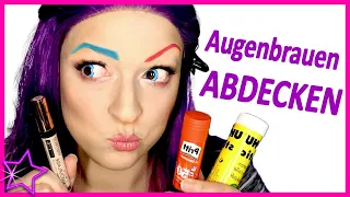 AUGENBRAUEN ABDECKEN | Cosplay Makeup Tipps & Tricks mit Stella 💜 Anfänger TUTORIAL #007