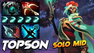 Topson Muerta - SOLO MID - Dota 2 Pro Gameplay [Watch & Learn]