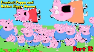 Funniest Peppa and Roblox Piggy Memes By Bomber B ! *BEST MEMES* #12