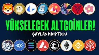 BU ALTCOİNLERE DİKKAT !! güncel bitcoin ve altcoin analizi. YÜKSELMEDEN İZLE!