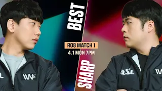 [ENG] ASL S17 Ro.8 Match 1 (Best vs Sharp) - ASL English (StarCastTV English)