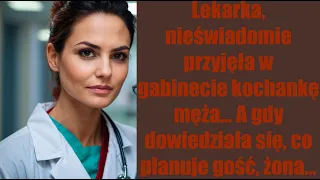 Lekarka, nieświadomie przyjęła w gabinecie kochankę męża... A gdy dowiedziała się, co planuje gość..