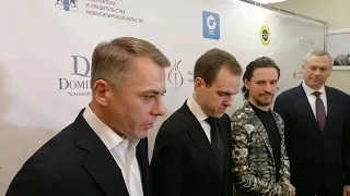 Игорь Петренко перед концертом в поддержку Российской Армии в Новосибирской филармонии