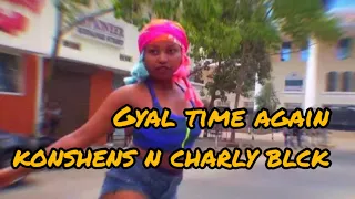 konshens x charly black - gyal time again (official dance video) x dideez empire