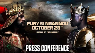 TYSON FURY VS. FRANCIS NGANNOU PRESS CONFERENCE LIVESTREAM