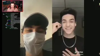 Pqueen - Maske ve Şapka En Komik TikTok Videolarını İzliyor ! (Gülme krizi)