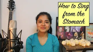 How to 'Sing from the Stomach' | FAQ series | Chandrani's Online Music Class