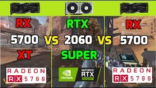 Gigabyte Gaming RX 5700XT vs RTX 2060 Super vs RX 5700