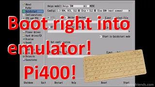 Amiga on the Raspberry Pi with DietPi and Amiberry: I got the Pi 400 to work!
