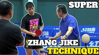 Zhang Jike Improve His SUPER Technique With Liu Guoliang