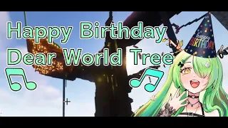 Fauna Sings Happy Birthday To Her Beloved World Tree