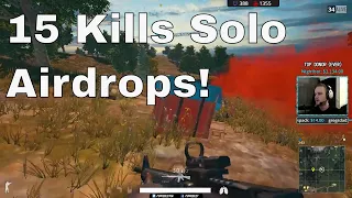 EU FPP Solo Game #10 | 15 Kills Win | Airdrop Challenge Madness