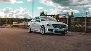 "Det är som att åka på mjukost.." | Cadillac CTS-V