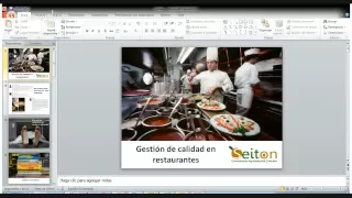 Sistemas de gestión de calidad en restaurantes