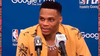 Russell Westbrook Talks Game 1 Win vs Suns, Postgame Interview