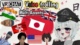 Loli Voice Trolling On Vrchat | "Multi Accents"