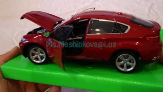 Машина –модель металл Welly 1:24 Bmw X6