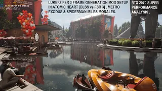 LukeFZ FSR 3 Frame Generation Mod Setup Atomic Heart , Miles Morales & Metro Exodus | For All GPUs