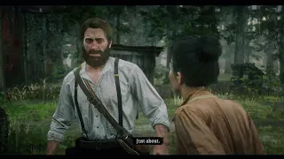 I Love How Arthur Completely Ignores Strauss In This Scene - RDR2