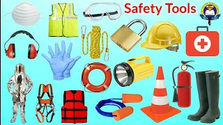 Safety Tools Vocabulary | Safety Tools In English | Safety Equipment | Easy English Learning process