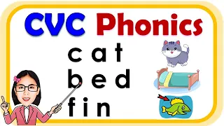Learn how to read | CVC Phonics | Reading Lesson
