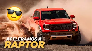 JUMP! Acelerei a Ford Ranger Raptor, uma picape COMPLETAMENTE DIFERENTE de qualquer outra no Brasil