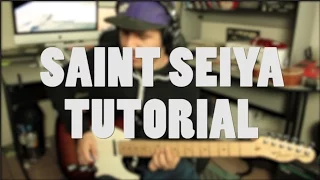 Como tocar "Saint Seiya" en Guitarra - Tutorial COMPLETO 2/2  (HD)