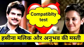 Maddam sir -Haseena malik (Gulki Joshi) and DSP Anubhav(Rahil Azam ) fun Compatibility test