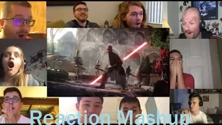 Star Wars Battlefront 2 Gameplay Trailer REACTION MASHUP