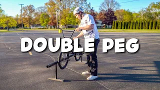 How To Double Peg Grind a Rail BMX