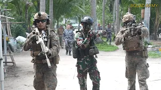 Carat 24: US Marines and Indonesian Marines conduct live fire range training in Lampung