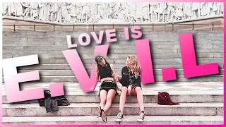 ● Femslash | Love is E.V.I.L {8k collab}