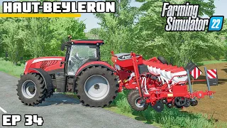 GROWTH IN THE FOREST! FIRST TIME BEET | Farming Simulator 22 - Haut-Beyleron | Episode 34