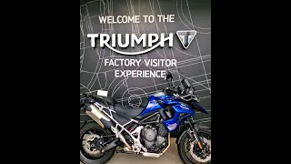 Triumph Factory Visitor Experience in Hinckley, UK  #TriumphFactoryExperience #TriumphMotorcycles
