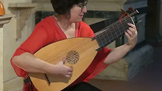 J. S. Bach - Air & Gavotte from Suite BWV 1068 - Evangelina Mascardi, baroque lute