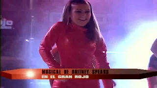 Gala Gran Rojo 2003 Cantantes Bailarines del Clan - Musical de Britney Spears (Enero 2004)